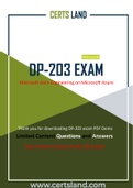 New CertsLand Microsoft DP-203 Exam Dumps | Real DP-203 PDF Questions
