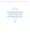 Samenvatting  Openbaar Bestuur literatuur en jurisprudentie (PUB4022)