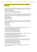  PN2 EXAM 2 FINAL QUESTIONS AND ANSWERS &lpar;LATEST&rpar;