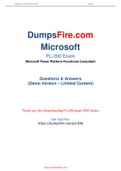 100% Sucess Guaranted in Microsoft PL-200 Dumps -  PL-200 PDF Questions