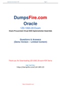 100% Sucess Guaranted in Oracle 1Z0-1065-20 Dumps -  1Z0-1065-20 PDF Questions