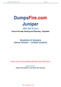 100% Sucess Guaranted in Juniper JN0-362 Dumps -  JN0-362 PDF Questions