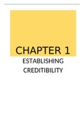 Chapter 1 Credibility 