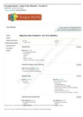 NURSING 305 Brian Foster&lowbar; Chest Pain &lowbar; Objective Data &lowbar; Shadow Health