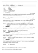 LUO COUC 506 Exam 3 &lpar;latest 2020&sol;2021&rpar;&ndash; Answers Attempt Score 100 out of 100 points Exam &lpar;elaborations&rpar; COUC 506 &lpar;COUC506&rpar; &lpar;COUC 506 &lpar;COUC506&rpar;&rpar; 