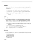 NURS 6521NQuiz week 11 Graded A Plus