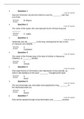 BIBL 105 quiz 5 answers complete solutions