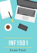 INF1505 Exam Pack and 250 MQS with answers