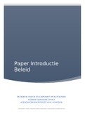 Paper introductie beleid
