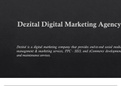 Dezital Digital Marketing Agency in Lahore - SEO Services
