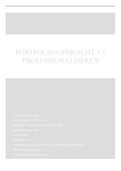 Portfolio-opdracht 3&period;1 Professionalisering &lpar;cijfer 9&comma;6&rpar;