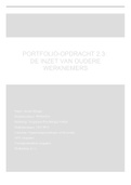 Portfolio-opdracht 2&period;3 Inzet van oudere werknemers &lpar;cijfer 8&comma;5&rpar;