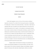 AH543   W7Assignment&period;docx  AH543  Cost of the Value chain  Grantham University &lpar;HCAD&rpar; Healthcare Strategic Management AHA543  For this week's assignment&comma; we are to ow the cost of the value chain in a healthcare organization is determined&period; We are tasked
