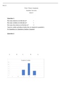 MA215   W4Assignment.docx  MA215  Week 3 Project Assignment Grantham University MA215  Question 1:  How many elements are in this data set?  7  How many variables are in this data set?  3  How many observations are in this data set?  21  Name the variable