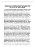 Essay AS Unit 1 - Prose and Drama (closed-book)- Struggles of women in Jane Eyre