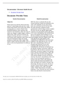 Summary  NSG 516 Tina Jones - HEENT EHR documentation.Documentation / Electronic Health Record
