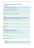NRSG 263 - PRINCIPLES OF NURS MENTAL HEALTH&colon; QUIZ 2- QUESTIONS & ANSWERS&period;