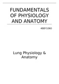 F. of Physiology and Anatomy of the Respiratory System