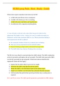 NURS 5104 Peds&lowbar;Hesi&lowbar;Study&lowbar;Guide
