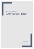 Samenvatting Arbeidsrecht blok 4 jaar 1