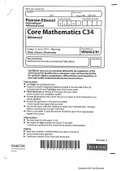 (Solved) C34 (June 15) - IAL Past Papers