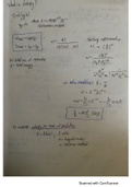 Physical chemistry Chem0019: Condensed notes and answers to questions 