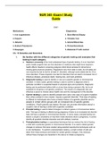 NUR 345 -Exam I Study Guide&period;