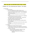 BIOS 255 A&P III MIDTERM EXAM STUDY GUIDE VERSION 1 (LATEST - 2021) | CHAMBERLAIN COLLEGE OF NURSING 