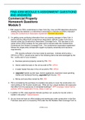 FINA 4358 MODULE 5 ASSIGNMENT QUESTIOND  AND ANSWERS
