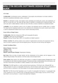 WGU C706 SECURE SOFTWARE DESIGN STUDY GUIDE&comma;VERY WELL EXPLAINED&period;