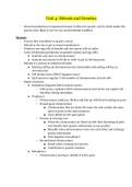Honors Bio Semester 2 Review Guide/Notes