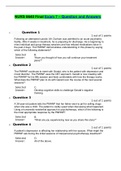 NURS 6640 Final Exam 7 – Question and Answers