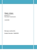 THL1501 Portfolio 