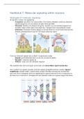 NEUROBIOLOGIE - Samenvatting boek + hoorcollege hoofdstuk 7 Molecular signaling within neurons