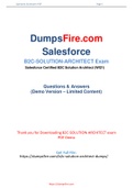  New and Recently Updated Salesforce B2C-Solution-Architect Dumps [2021]