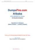 New and Recently Updated Alibaba ACA-BigData1 Dumps [2021]