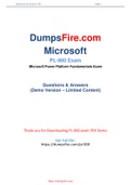 New and Recently Updated Microsoft PL-900 Dumps [2021]