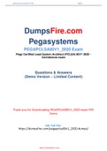 New and Recently Updated Pegasystems PEGAPCLSA80V1_2020 Dumps [2021]