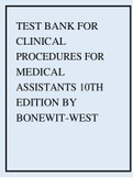 test-bank-for-clinical-procedures-for-medical-assistants-10th-edition-by-bonewit-west.p