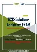 CertsLand New Release and Updated Salesforce B2C-Solution-Architect Dumps