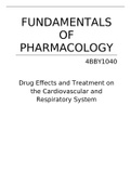 Drug Effects and Treatment on the Cardiovascular and Respiratory System