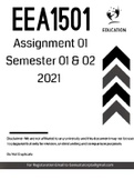 EEA1501 ASSIGNMENT 1 2021 SOLUTIONS