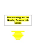 Pharmacology and the Nursing Process 10th Edition