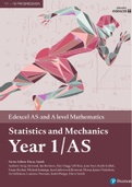 A Level Mathematics Year 1 textbooks