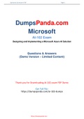 Newest and Authentic Microsoft AI-102 PDF Dumps [2021]