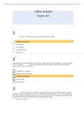 MUS 354 - Exam &num;3&period; Questions & Answers&period;  All 100&percnt; Correct&period;