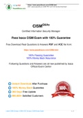 Isaca CISM Practice Test, CISM Exam Dumps 2021 Update