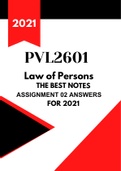 PVL2601 : LATEST Notes and Exam Memos (2019 - 2020)