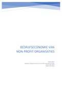 Bedrijfseconomie van non-profit organisaties