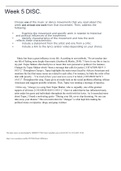 Week 5 DISC&period;WELL EXPLAINED  100&percnt;  CORRECT&period;